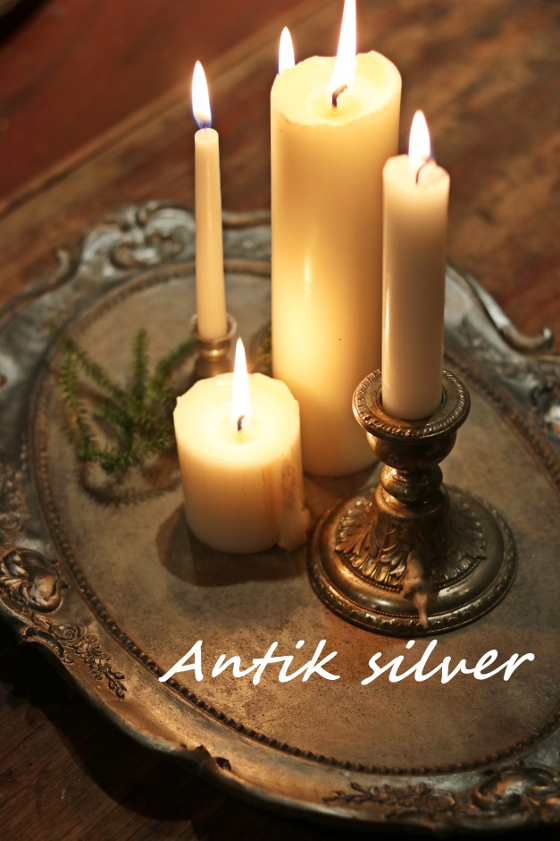 Betongfat Antik silver